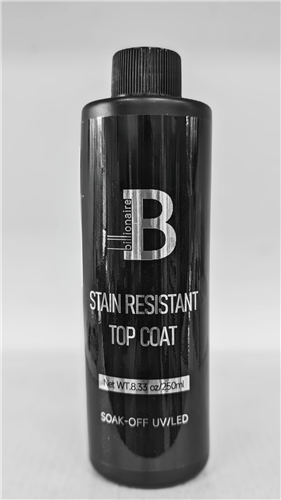 Billionaire - Stain Resistant Glossy Non Cleanse Nail Gel Top Refill 8oz 240ml