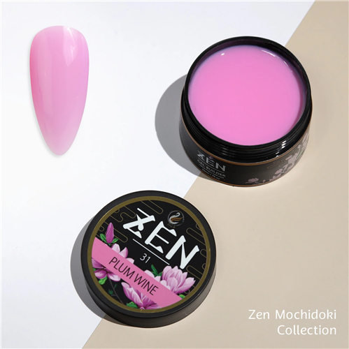 ZEN Builder Hard Gel Nail - #31 - Plum Wine - Mochidoki Collection - 50ml