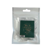 TiaraX Clear Tips Bag - Coffin Long - Refill Tip Bags #4.5