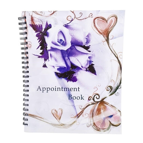 Appointment Book 6 Columns 300 pages - Green