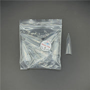 AEON - Stiletto Clear Nail False Tips Extension Refill Size 0 (50pcs)