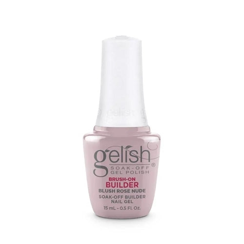 Gelish Soak Off BIAB Brush-On Builder Gel Nail - Blush Rose Nude 15ml