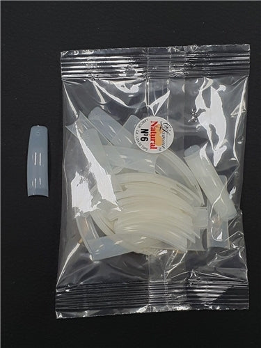 Lamour - Natural Nail False Tips Extension Refill Size 6 (50pcs)