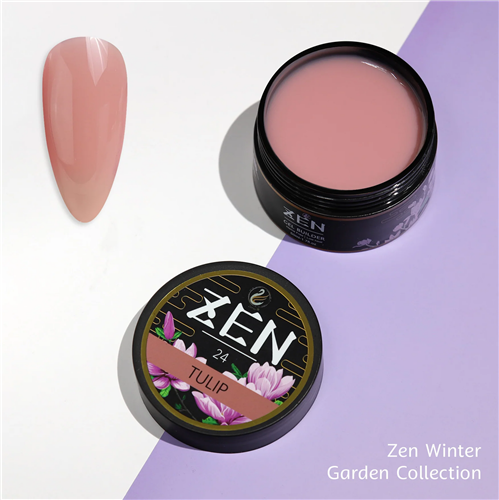 ZEN Builder Hard Gel Nail - #24 Tulip - Winter Garden Collection - 50ml
