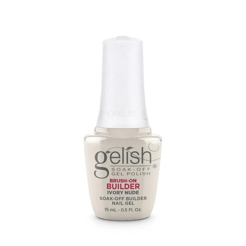 Gelish Soak Off BIAB Brush-On Builder Gel Nail - Ivory Nude 15ml