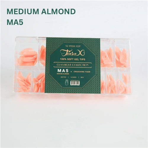 TiaraX Colored Tips Box - CLASSIQUE Collection - #MA5 - Crouching Tiger MA