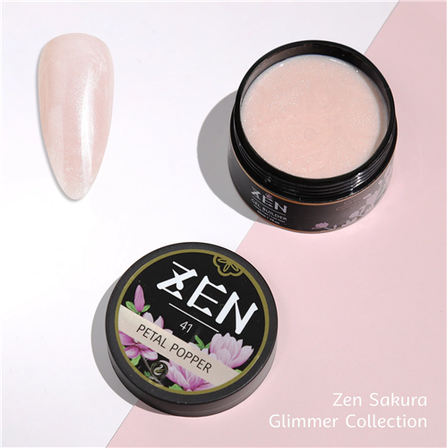 ZEN Builder Hard Gel Nail - #41 Petal Popper - Sakura Glimmer Collection - 50ml