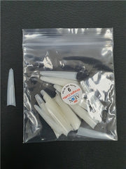 AEON - Straight Coffin Nail False Tips Extension Refill Size 9 (50pcs)