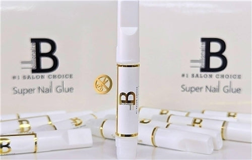 Billionaire Super Fast Dry and Strong Nail Glue Adhesive For False Nail Tips 50pcs