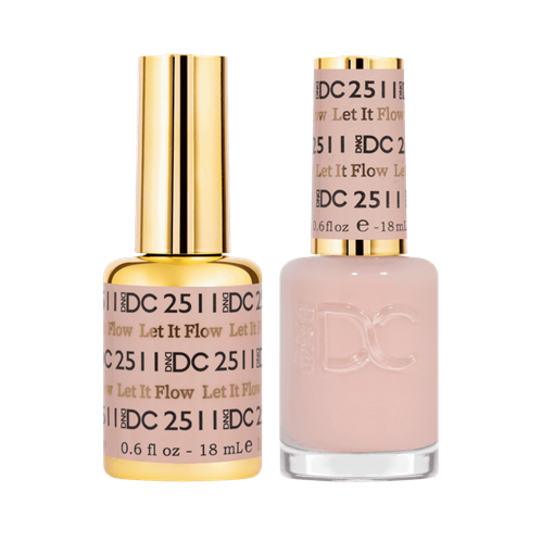 DND 2511 Let It Flow - DC Free Spirit Collection Nail Gel Polish 18ml