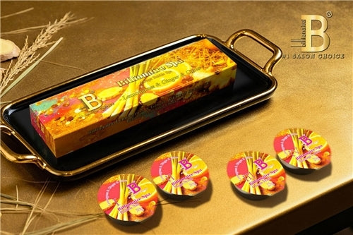 Billionaire Bubble Spa Nail Deluxe Pedicure Kit 4 Steps - Lemongrass & Ginger & Citrus