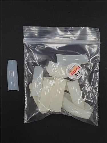 Lamour - Natural Nail False Tips Extension Refill Size 3 (50pcs)