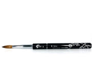 NITRO - Acrylic Kolinsky Nail Brush #08 (Black)