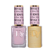 DND DIVA - #152 Misty Pink - Gel & Lacquer Duo 15ml