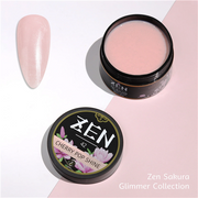 ZEN Builder Hard Gel Nail - #42 Cherry Pop Shine - Sakura Glimmer Collection - 50ml