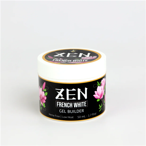 ZEN Builder Hard Gel Nail - French White - 50ml