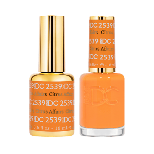 DND 2539 Citrus Affairs - DC Free Spirit Collection Nail Gel Polish 18ml