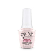 Gelish Soak Off BIAB Brush-On Builder Gel Nail - Pink Sand Nude 15ml