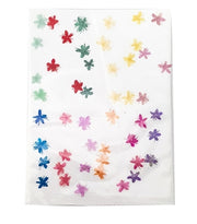 Nail Art Decoration - 54707 Dry Flowers Natural Five Leaf 48pcs