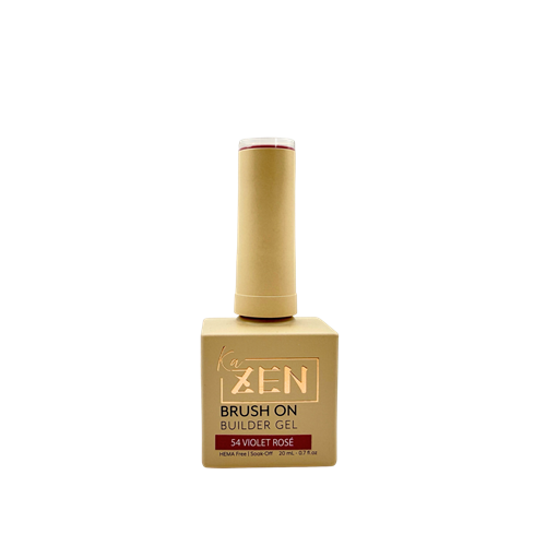 ZEN - Brush-on Builder Gel Nails BIAB - #54 Violet Rosé - Aki Yume Collection - 20ml