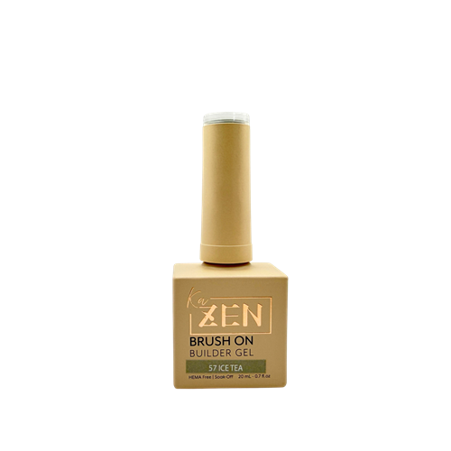 ZEN - Brush-on Builder Gel Nails BIAB - #57 Ice Tea - Aki Yume Collection - 20ml