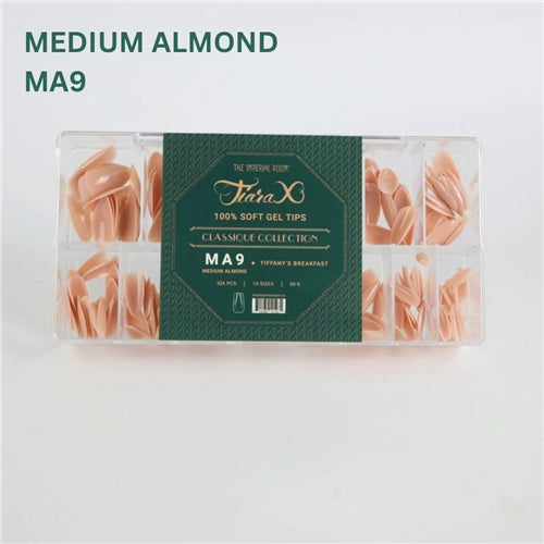 TiaraX Colored Tips Box - CLASSIQUE Collection - #MA9 - Tiffany's Breakfast MA