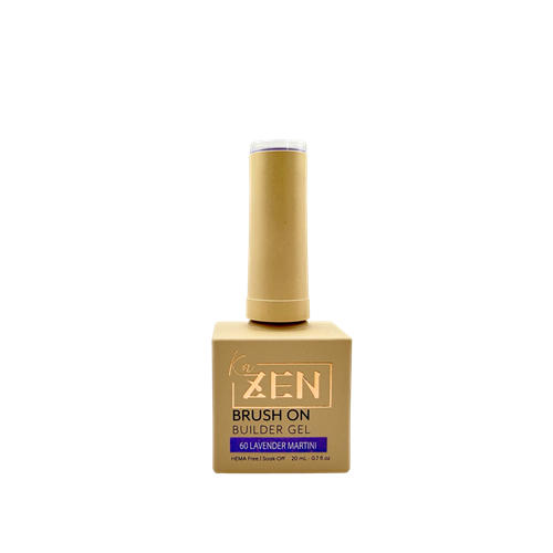 ZEN - Brush-on Builder Gel Nails BIAB - #60 Lavender Martini - Aki Yume Collection - 20ml