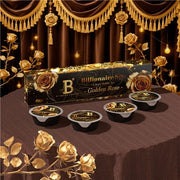 Billionaire Bubble Spa Nail Deluxe Pedicure Kit 4 Steps - Golden Rose
