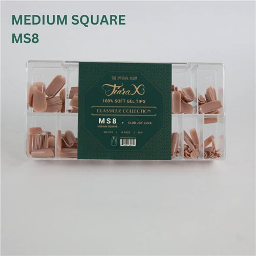 TiaraX Colored Tips Box - CLASSIQUE Collection - #MS8 - Club Joy Luck MS