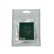 TiaraX Clear Tips Bag - Square Long - Refill Tip Bags #7