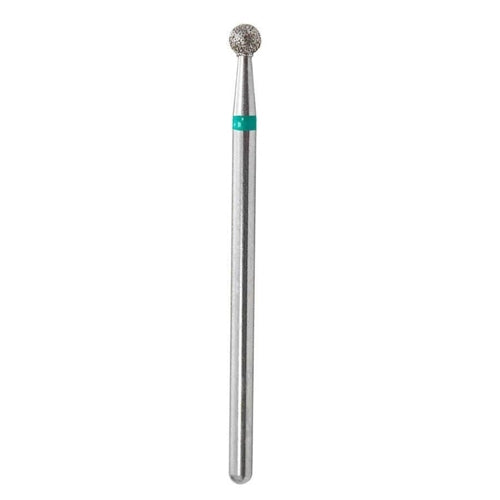 Nail Drill Bit 3/32" - Ball Diamond Head Diameter Cuticle Clean 1.8 mm - Green