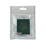 TiaraX Clear Tips Bag - Coffin Medium - Refill Tip Bags #7