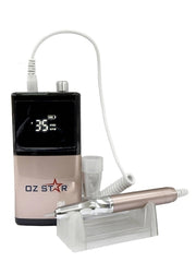 Oz Star - Cordless Brushless Electric Nail File Drill 35K - Rose Gold