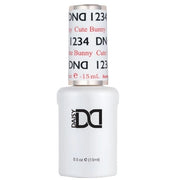 DND 1234 Cute Bunny - Sheer Collection Nail Gel Polish 15ml