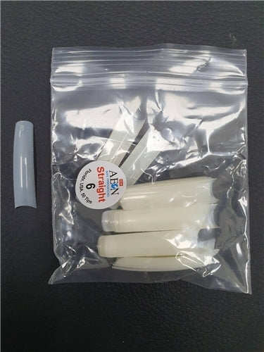 AEON - Straight Nail False Tips Extension Refill Size 6 (50pcs)