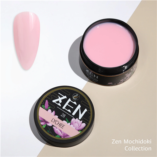 ZEN Builder Hard Gel Nail - #28 - Lychee - Mochidoki Collection - 50ml