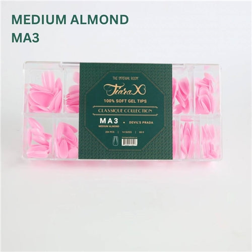TiaraX Colored Tips Box - CLASSIQUE Collection - #MA3 - Devil's Prada MA