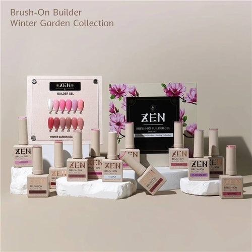 ZEN - Brush-on Builder Gel Nails BIAB - Winter Garden Collection #13 - 24