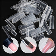 Building Nail Mold Tip Full Cover Extension Dual Forms Acrylic Poly Tap Press On Gel X 120pcs - ST-01