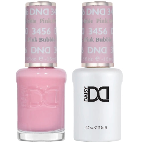 DND 3456 Pink Bubble - Sheer Collection Nail Gel Polish 15ml