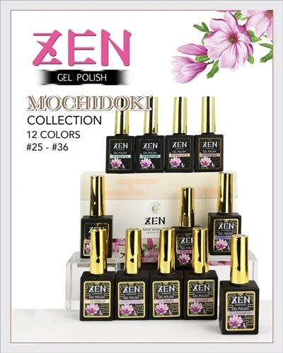 ZEN | Milky Gel Nail Polish Mochidoki Collection #25 - #36