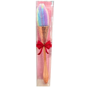 Medium Soft Nail Dust Brush Clean Dip Powder Gold