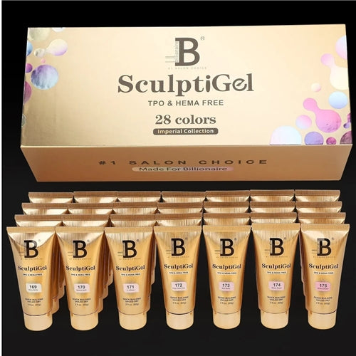 Billionaire - Sculpti Sculpting Hybrid Tap Gel Nail (28 Colors Imperial Collection)