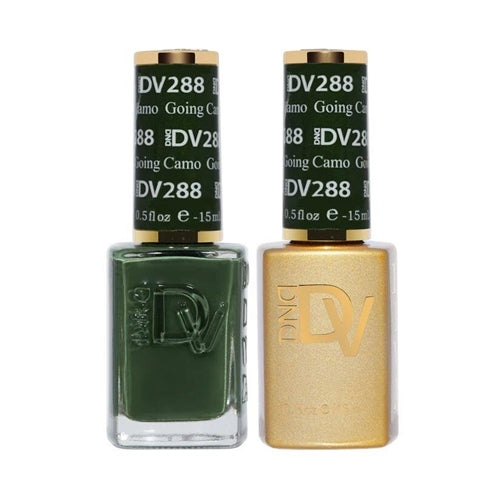 DND DIVA - #288 Going Camo - Gel & Lacquer Duo 15ml