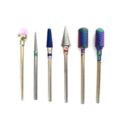 Set of 6 Nail Drill Bit Kit 3/32"