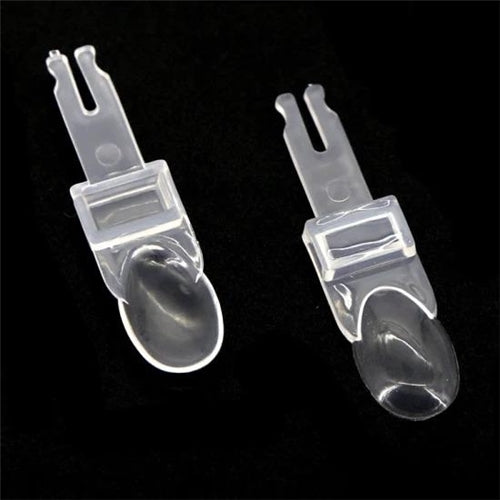 100pcs Nail Polish Art Color Chart Removable Display Clear Teardrop - Extra