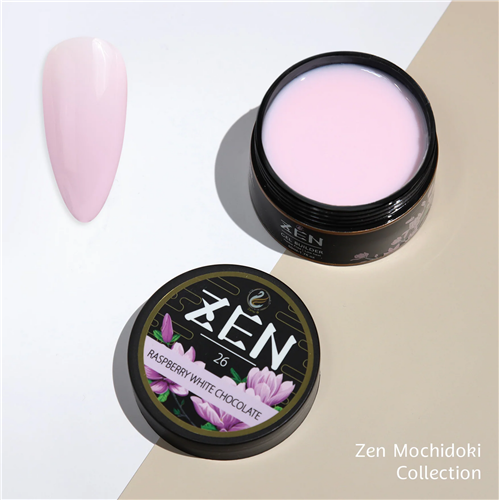 ZEN Builder Hard Gel Nail - #26 - Raspberry white chocolate - Mochidoki Collection - 50ml