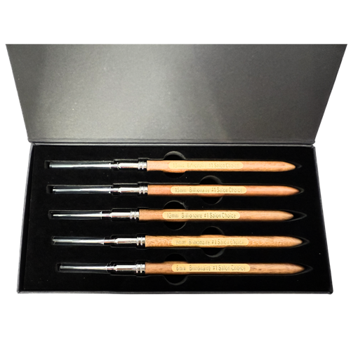 Billionaire - Fine Line Liner Pen Brush Nail Art - Set of 5