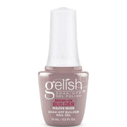 Gelish Soak Off BIAB Brush-On Builder Gel Nail - Mauve Nude 15ml