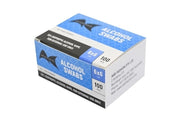 ARTISTS CHOICE - 70% Isopropyl Alcohol Swabs Wipe Pad Cleaning 6x6cm - 100pcs